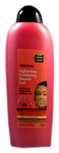 Clear Nature Lightening Exfoilating Shower Gel Original 750 ml