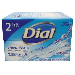 Dial Soap Anti-Bacterial Spring Water 180 g x2