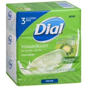 Dial Soap Glycerin With Vitamin Boost Complex 339 g x3