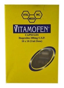 Vitamofen Ibuprofen 200 mg 10 Capsules