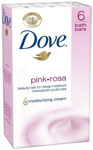 Dove Beauty Cream Bar Pink Rosa 120 g x6
