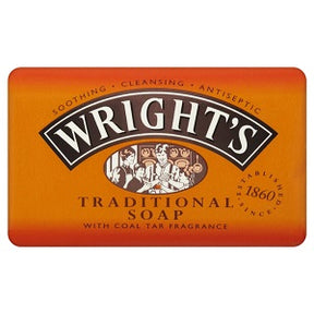 Wright's Traditional Coal Tar Soap x4