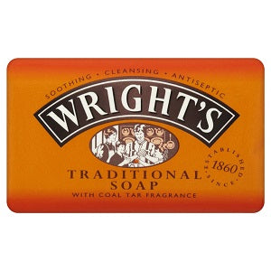 Wright's Traditional Coal Tar Soap x4