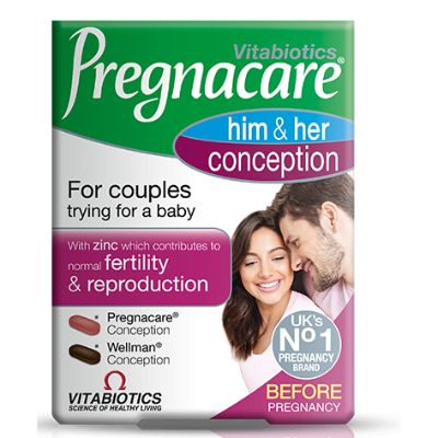 Pregnacare His & Her Conception 60 Tablets