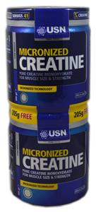 USN Micronized Pure Creatine Powder 205 g x2