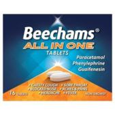 Beechams All In One 16 Tablets