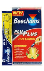 Beechams Flu Plus Hot Lemon 10 Sachets