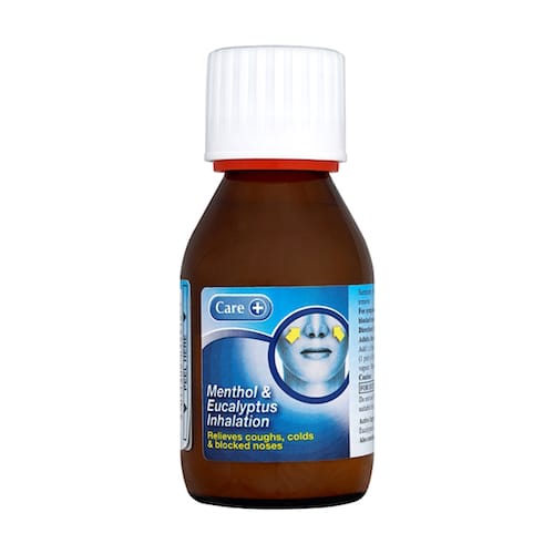 Care+ Menthol & Eucalyptus Inhalation For Cough, Cold & Blocked Nose 100 ml