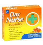 Day Nurse For Cold & Flu 20 Capsules
