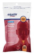 Equate Cough Drops Cherry Flavor x50