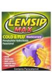 Lemsip Cold & Flu Blackcurrant 10 Sachets