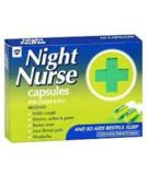 Night Nurse For Cold & Flu 10 Capsules
