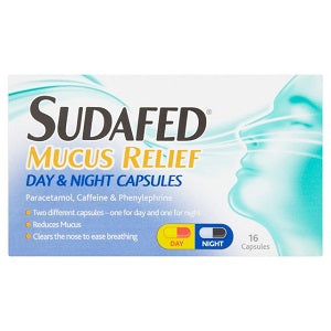 Sudafed Mucus Relief Day & Night x16