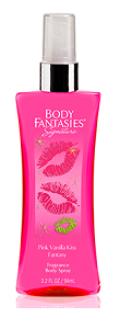 Body Fantasies Body Spray Pink Vanilla Kiss 94 ml