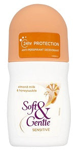 Soft & Gentle Anti-Perspirant Roll On Sensitive 50 ml