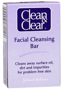 Clean & Clear Facial Cleansing Bar 75 g