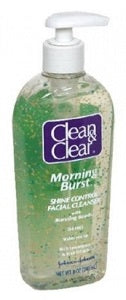 Clean & Clear Morning Burst Facial Cleanser Pump Bottle 240 ml