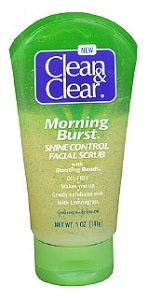 Clean & Clear Morning Burst Shine Control Facial Scrub 141 g