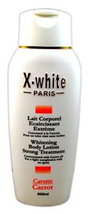 X.White Paris Whitening Lotion Strong Treatment Carrot 500 ml