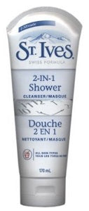 St. Ives 2 in 1 Shower Cleanser & Masque 170 ml