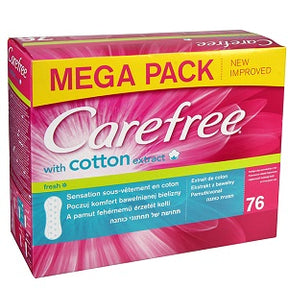 Carefree Pantyliner With Cotton Extract x76