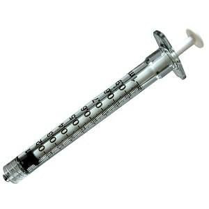 BD Syringe 1 ml x10
