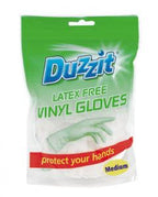 Duzzit Latex Free Vinyl Gloves Medium