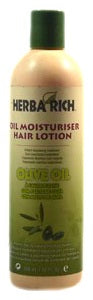 Herba Rich Oil Moisturizer Hair Lotion With Olive Oil 350 ml