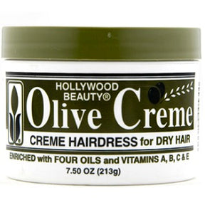 Hollywood Beauty Olive Hairdress Creme For Dry Hair 213 g