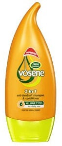 Vosene 2 in 1 Anti-Dandruff Shampoo & Conditioner 250 ml