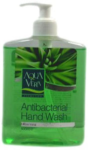 Aqua Vera Hand Wash Anti Bacterial Aloe Vera 500 ml