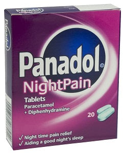 Panadol Night Pain 20 Tablets