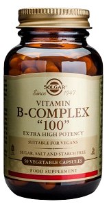 Solgar Megasorb Vitamin B-Complex 100 Tablets