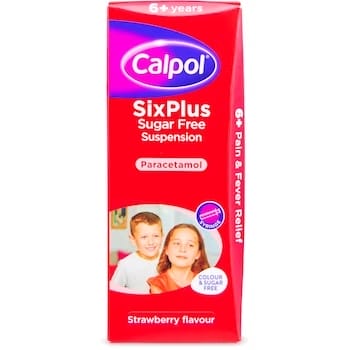 Calpol 6 Years + Suspension 200 ml