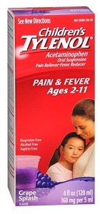 Tylenol Children Syrup Grape Splash 120 ml
