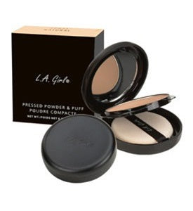 L.A. Girl Pressed Powder & Puff True Beige