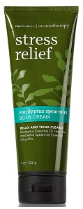 Bath & Body Works Body Cream Stress Relief Eucalyptus Spearmint 226 ml