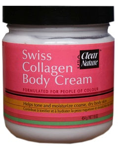 Clear Nature Swiss Collagen Body Cream 454 g