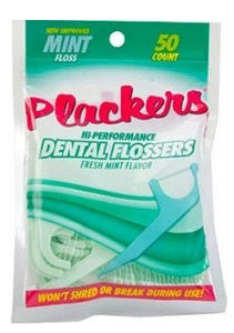 Plackers Dental Flossers Hi-Performance x50