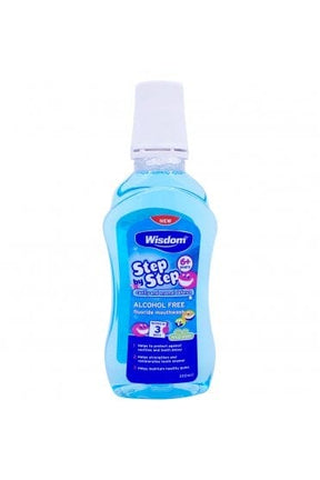 Wisdom Mouthwash Step By Step 6 Years+ 300 ml