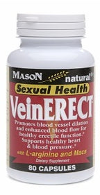 Mason Vein Erect With L-Arginine & Maca 80 Capsules