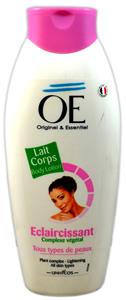 OE Lait Corps Lotion Eclaircissant Complexe Vegetal 500 ml