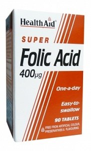 HealthAid Super Folic Acid 400 ug 90 Tablets