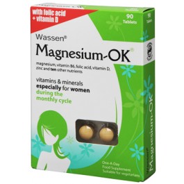 Wassen We Support Magnesium-OK Monthly Cycle 30 Tablets