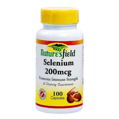Nature's Field Selenium 200 mcg Yeast Free 100 Capsules