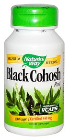 Nature's Way Black Cohosh 540 mg 100 Vcaps