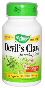 Nature's Way Devil's Claw Root 480 mg 100 Capsules