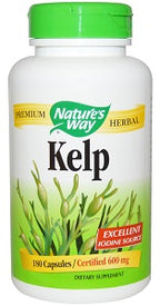 Nature's Way Kelp 600 mg 180 Capsules