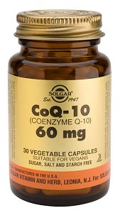 Solgar CoQ 10 60 mg 30 Capsules