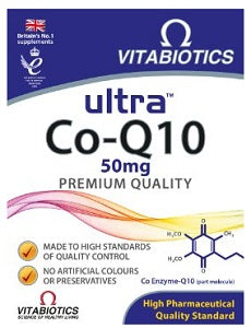 Ultra CoQ 10 Premium Quality 50 mg 60 Tablets